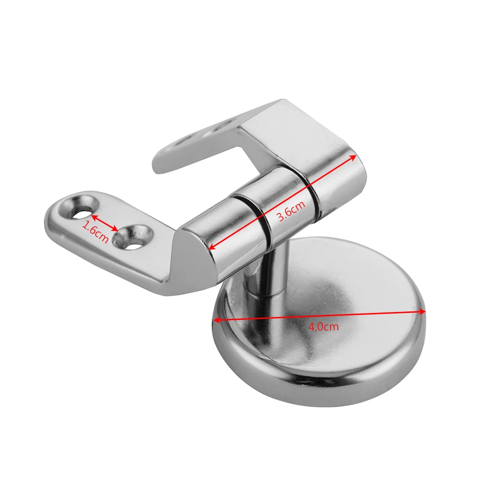 Stainless Steel Toilet Seat Hinge Universal Adjustable Replacement Flush Toilet Cover Mounting Connector Bathroom Accessories toilet seat accessories toilet hinge replacement toilet seat cover