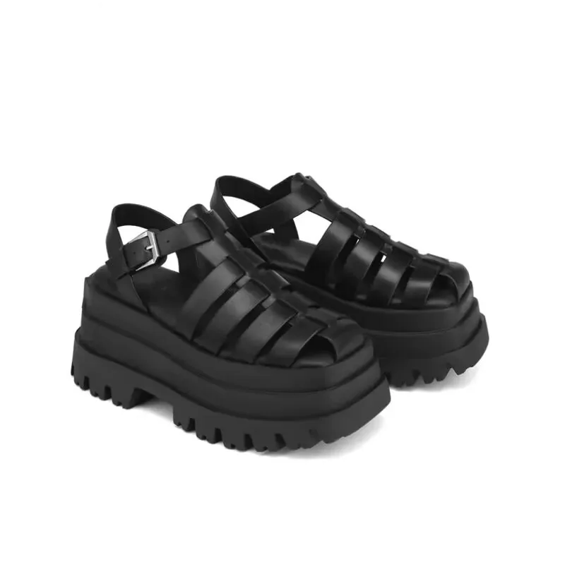 

New Summer Women's Shoes Elevated Sandals Brand Luxury Designer Leisure Outdoor Fashion Beach Sandals Dress Sandals