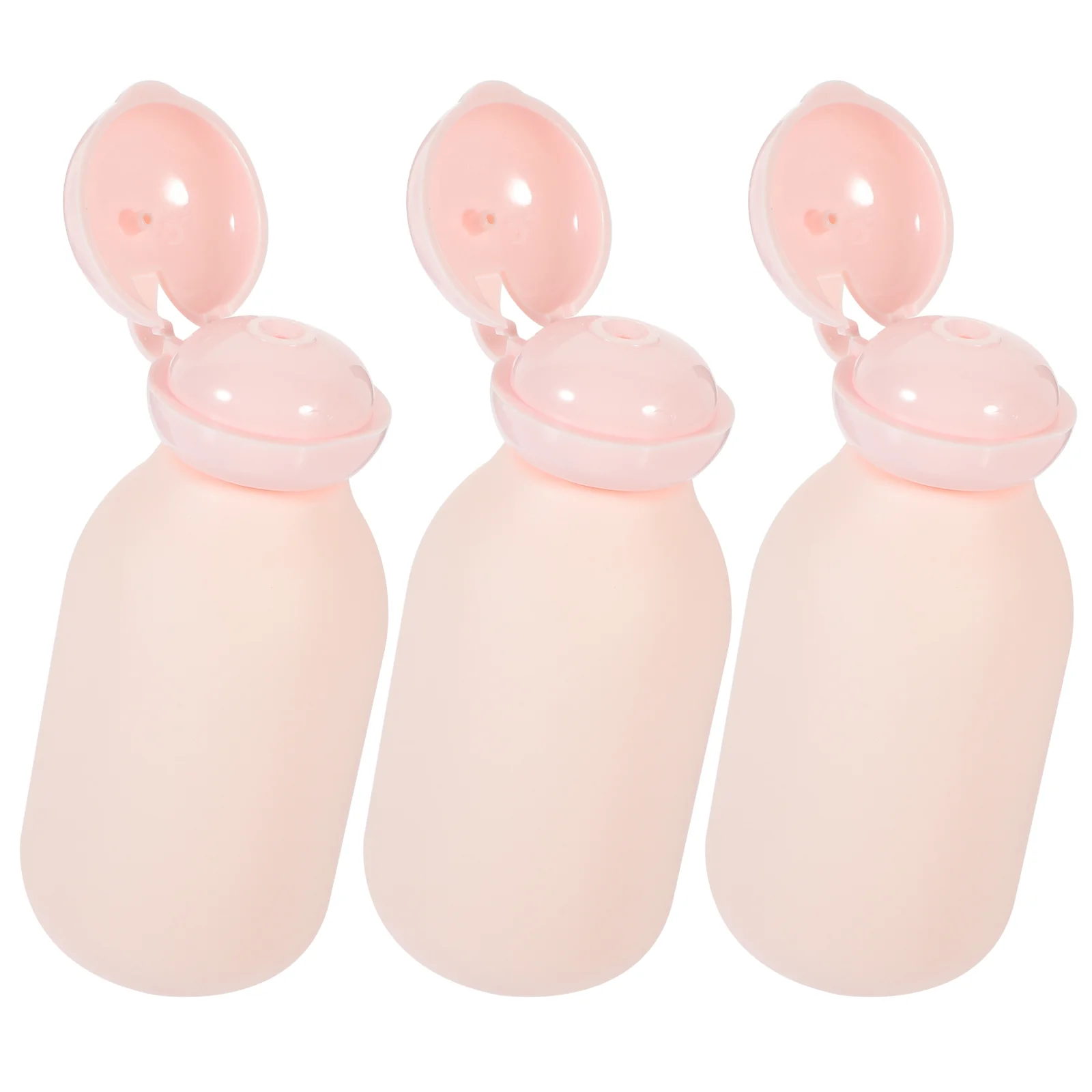 

3pcs Travel Toiletry Bottles Refillable Toiletries Containers Lotion Shampoo Bottles(100ml)