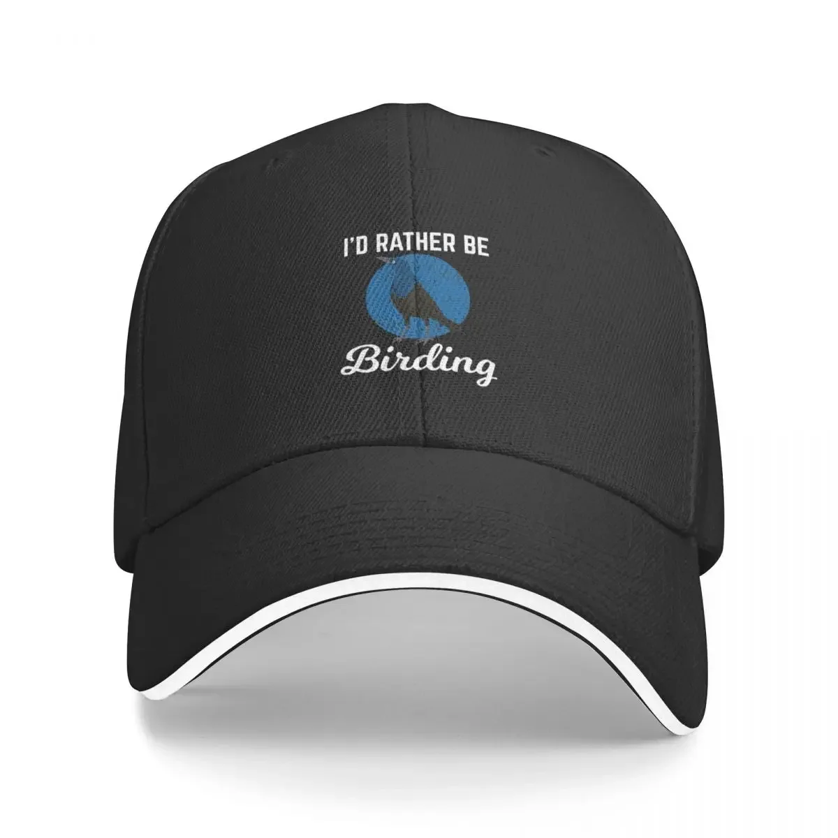 

New Birding Birdwatching Grackle Bird product Baseball Cap Fashion Beach Sports Caps Hat Women Men's