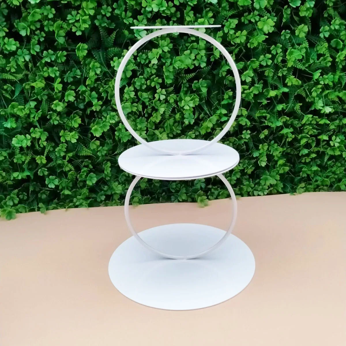 Metal Wedding Cupcake Cake Stand Floating Cake Holder Separator Wedding Birthday Party Dessert Display Stand Decorative party decorations birthday party supplies cake decorations cupcake supplies