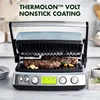 7-in-1 Multi-Function Contact Grill & Griddle, Healthy Ceramic Nonstick Aluminum,Grill & Waffle Plates, Adjustable Shade & Shear 2