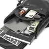 Fashion Men's Backpack Casual Solid Leather Backpack Men High Capacity Travel Backpack Schoolbags Brand Design Back Packs Bags 5