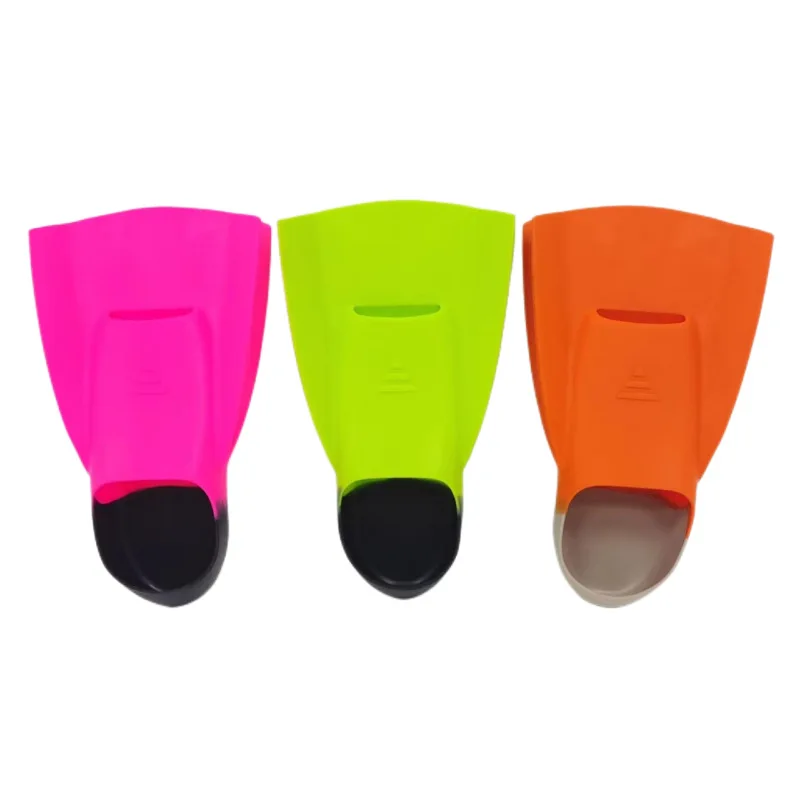 New Two-leaf Frog Shoes for Children Adult Free Swimming Diving Fins Comfortable Silicone Feet Short Fins Swimming Accessories 5