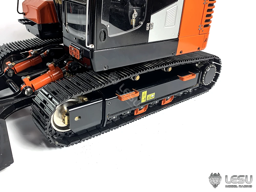 S1dfa09e599d24dd284339819db35a5f36 Model ciężkiej maszyny LESU1/14 Aoue-ET26L trójramienny mały krótki pas ogonowy łopata przednia koparka gąsienicowa RC