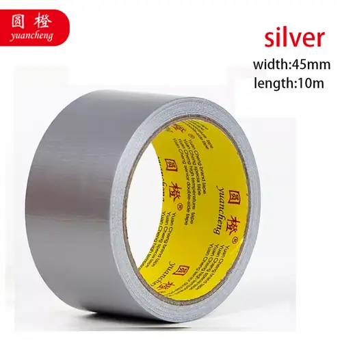 1 Roll Adhesive Fabric Duct Tape Heavy Duty, Carpet Waterproof Tape, Silver Tape Decorative, Automotive Fabric Tape 10 Meter - Image 20