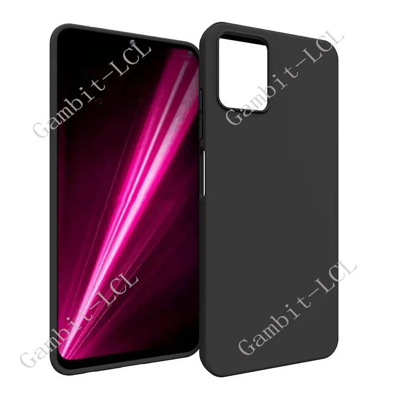 Anti-Falling Case For T-Mobile Revvl 6x Pro 5G T Phone Pro Soft Silicone TPU Original Shockproof Back Cover ON Revvl 6 Pro 3