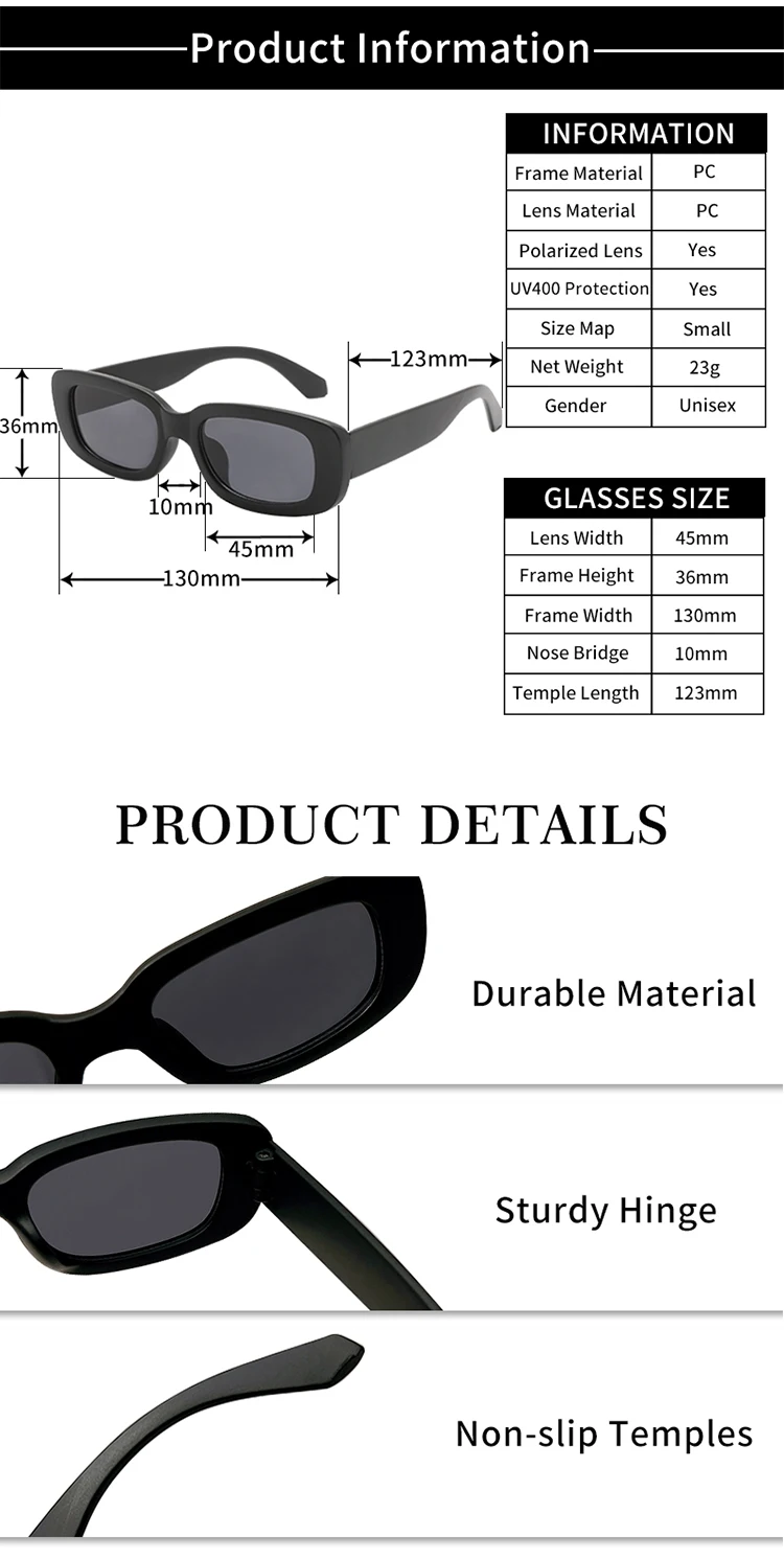 Children Cute Vintage Frosted Rectangle UV400 Sun Outdoor Girls Boys Sweet Sun Protection Classic Kids_voghion.com