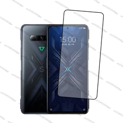 Premium Full Cover Tempered Glass Screen Protector - Dust - Free and Ultra - Durable for Xiaomi Black Shark 4 (1 Front Glass)
