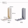Foldable Wall Mounted Hanging Rack Bathroom Adhesive Holders Space Saving Door Hooks Hangers Punchless Drying Racks Accessories 6