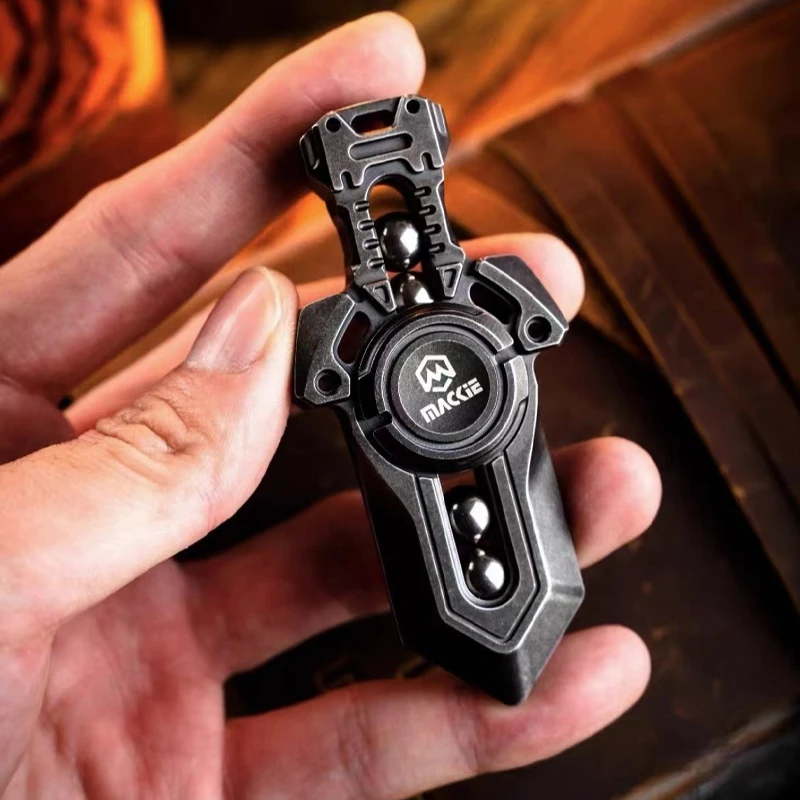 

MACKIE Sword Fidget Spinner Magic Spinning Mechanical Toy Office Toys For Adults Desktop Cool Gadgets Hand Spinner Stress Toy
