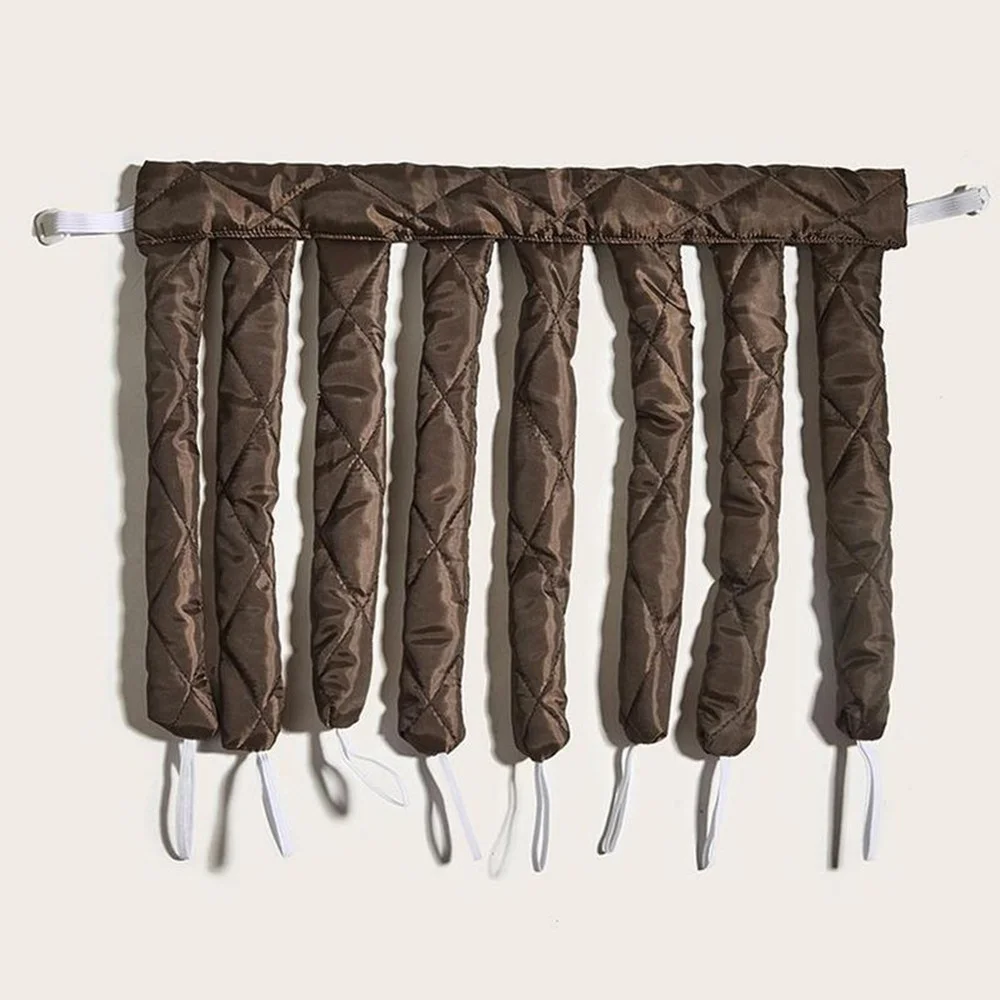 Heatless Hair Curler No Heat Hair Rollers Lazy Curling Rod Headband Silk Ribbon Curls Soft Curlers Foam Roller Hair Styling Tool_voghion.com