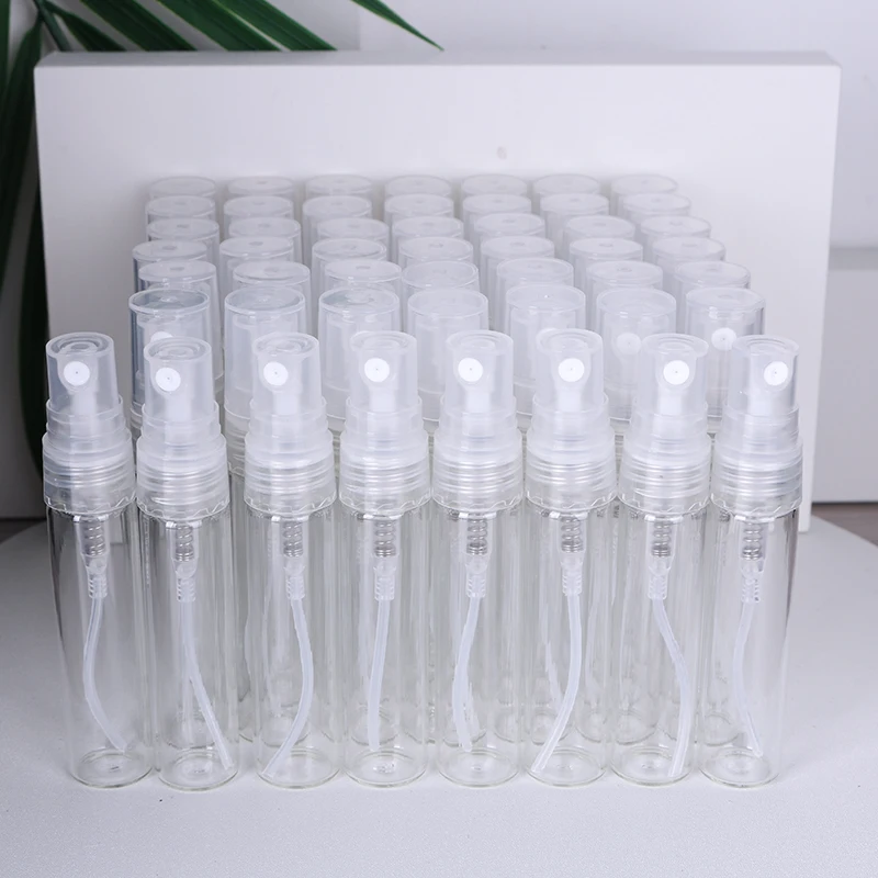Premium Quality 5ml Glass Spray Bottle - Mini Portable Perfume & Essential Oil Container
