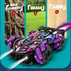F2 RC Drift Car With Music Led Lights 2.4G Glove Gesture Radio Remote Control Spray Stunt Cars 4WD Electric Children Toys 4