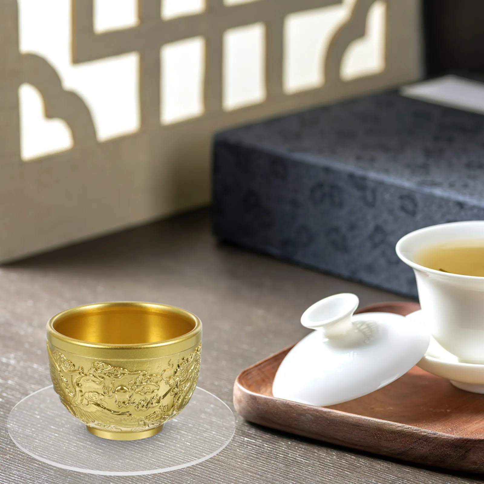 10Pcs 투명 라운드 디스크 아크릴 수제 가스켓 투명 플라스틱 원형 DIY 장식품을위한 안정적인 기본 공예 재료