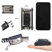 16 in 1 Portable Bicycle Repair Tools Kit Hex Wrench Nut Tire Screwdriver Motorcycle Bicycle Repair Tools 4