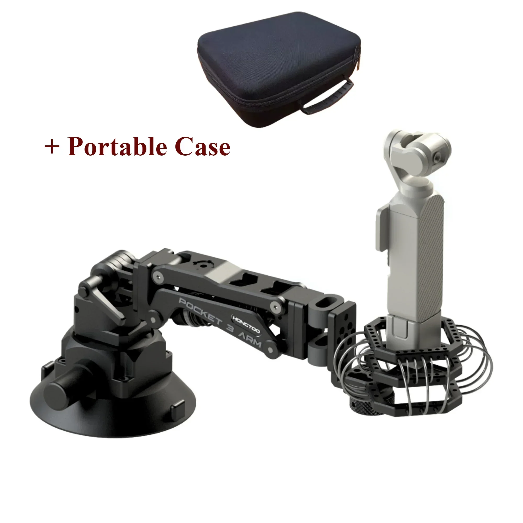 Rolling Shots Dji Osmo Pocket Car Portable Car Mount Holder For