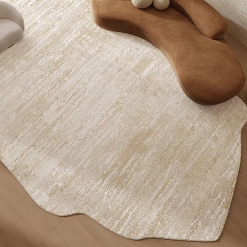 Large Area Living Room Carpet Creative Fashion Special-shaped Bedroom Rug Modern Simple Style Plush Coffee Table Mat Alfombra 러그