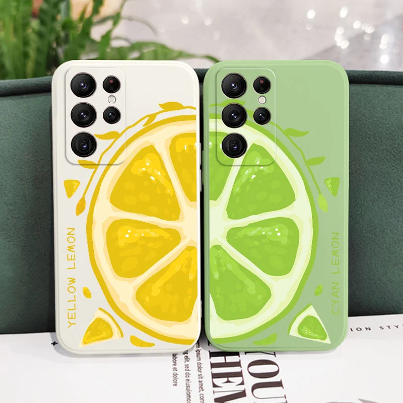 Lemon Zest Protective Phone Case Cover