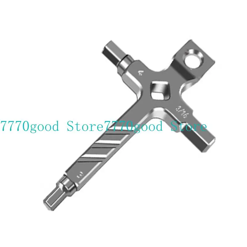 Kamera-Reparatur-Werkzeug, Sechskant-Inbusschlüssel, 3 mm, 4 mm, 3/16 Schlitzschlüssel, Schraubenschlüssel, Schraubendreher, Fotografen, Stahlzubehör – Detail 9