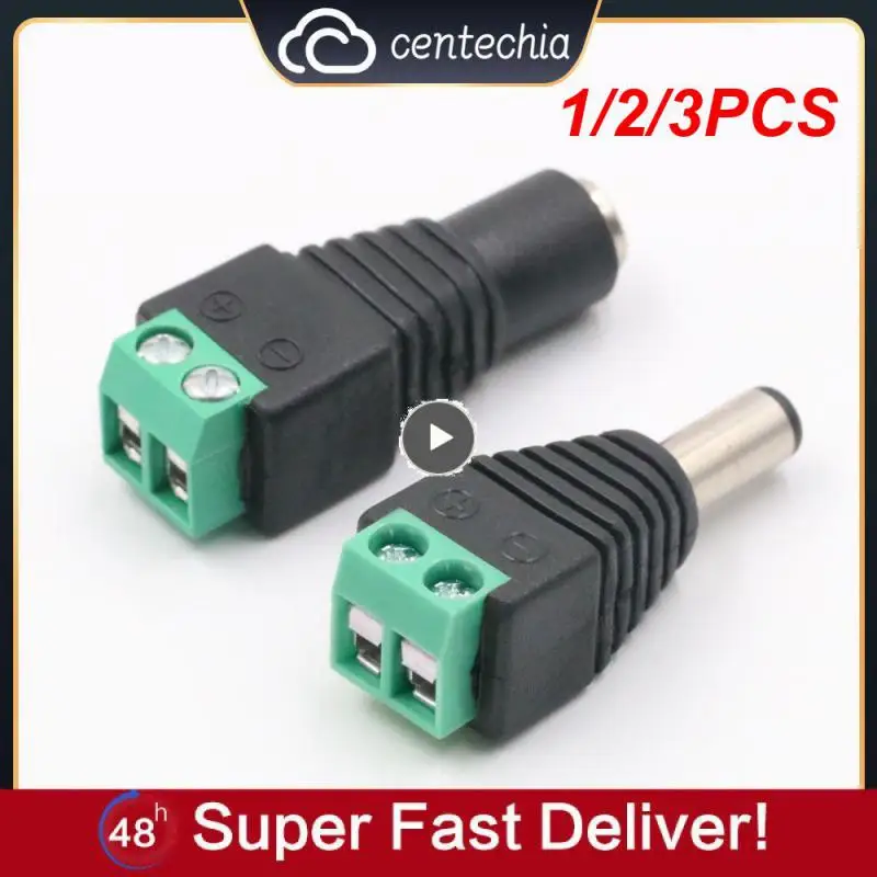 

1/2/3 шт. bnc разъем постоянного тока BNC Штекерный разъем Коаксиальный CAT5 видео балун адаптер штекер для светодиодных лент освещения камеры видеонаблюдения