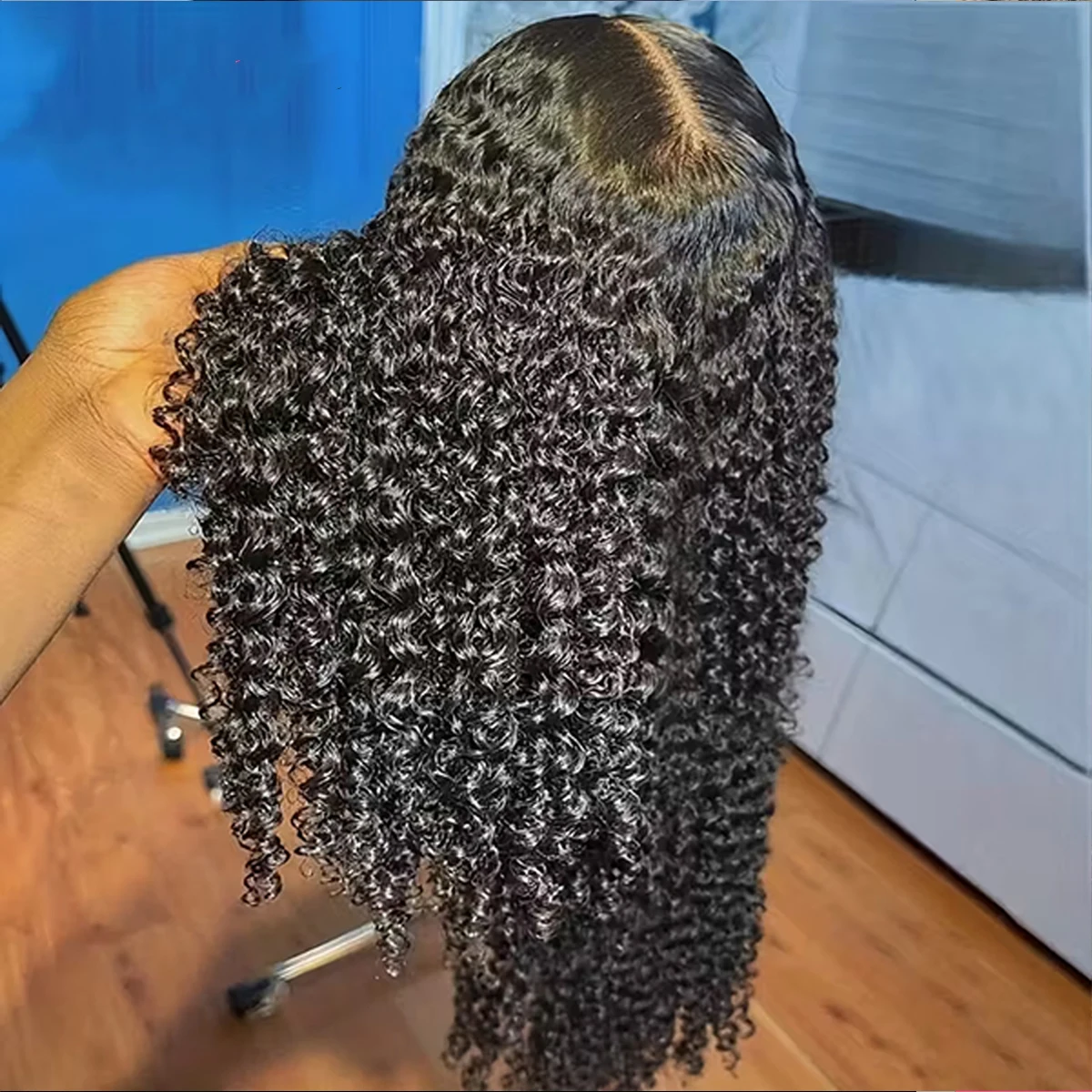 40 Inch Curly HD Lace Frontal Wig - Glueless