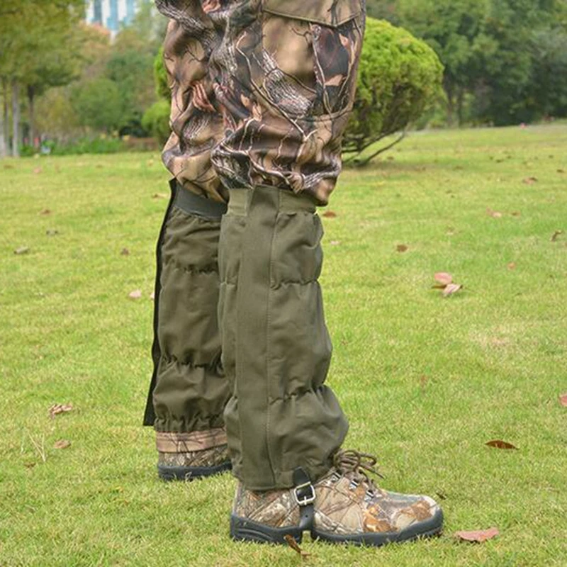1Pairs Tactical Waterproof Leg Gaiters Climbing Legging Leg Protection Warmers Camping Hiking Boots Gaiters Hunting Shoes Cover waterproof leg gaiters