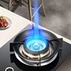Explosion-proof Stainless Steel Gas Single Stove Desktop Gas Stove for Kitchen 5.2kw Large Fire Flame-out Protection Cooktops 1