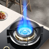 Explosion-proof Stainless Steel Gas Single Stove Desktop Gas Stove for Kitchen 5.2kw Large Fire Flame-out Protection Cooktops 1