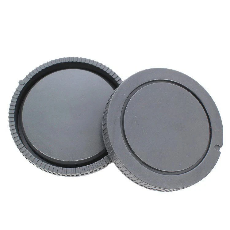 2 Set Copriobiettivo Anteriore E Posteriore Per Sony Alpha E-Mount - Tappi Proteggi Corpo E Obiettivo Per A6000, A7, NEX E Altri