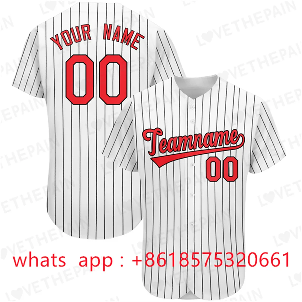 Baseball Jerseys 90s Street Hip-Hop Sweat-Absorbent Softball Uniform Short-Sleeve Cardigan Baseball Training Shirt