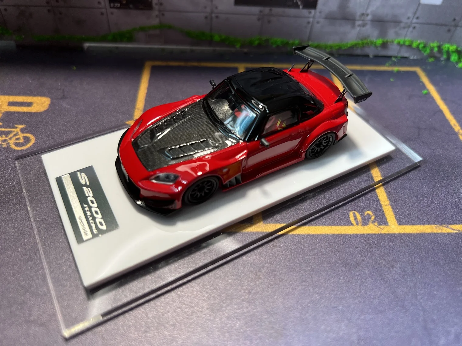 1 モデル 1:64 S2000 レーシング カール樹脂ダイキャストカー