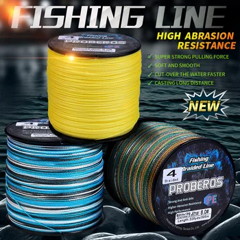 PROBEROS New 300M PE Braided Fishing Line 1