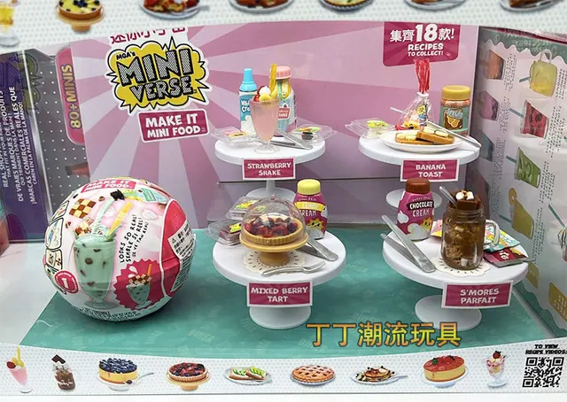 Miniverse Make It Mini Food Diner Series 1 Minis DIY Play Collectors Blind  Box Food Cafe Micro Toy Model - AliExpress