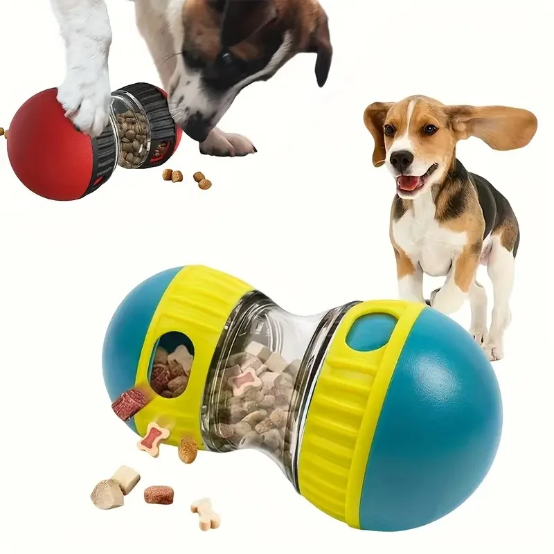 Interactive IQ-Boosting Slow Feeder Ball