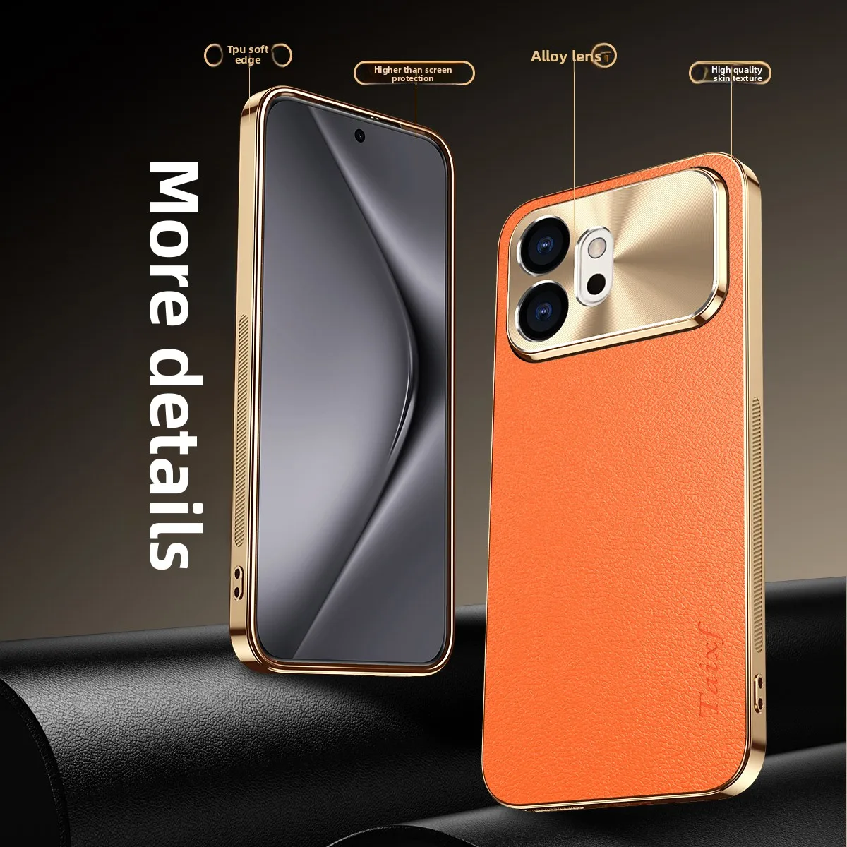 Luxury Anti-Stain Electroplated Lens Case - Shockproof Bumper Full Cover
