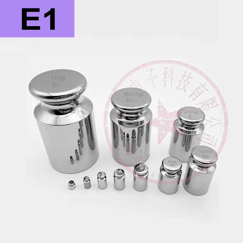 E1 grade Nonmagnetic stainless steel standard weight, high-precision balance