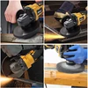 BABEQ M14 125MM Brushless Angle Grinder 3 Gears Cordless Grinding Polisher Woodworking Cutting Power Tool for Makita 18V Battery 5