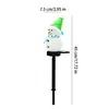 Snowman Solar Light Stake Waterproof Christmas Pathway Lights Stake Solar Christmas Decorations Outdoor Christmas For Garden 5