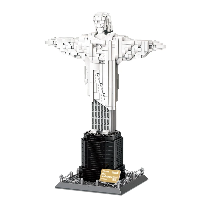 

Christ the Redeemer-Rio de Janeiro,Brazil Building Blocks Bricks Boy and Girl Gift Creative Assembly Toys