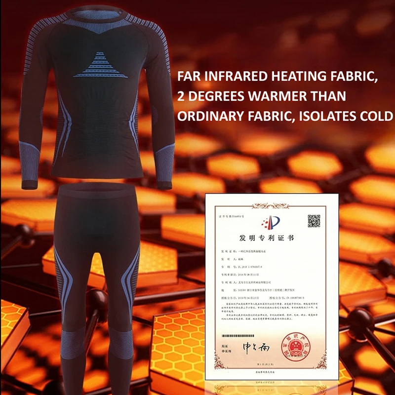 Men Women Ski Thermal Underwear Sets Quick Dry Compression High Elastic Tight Seamless Winter Sports Snowboarding Tracksuit 5