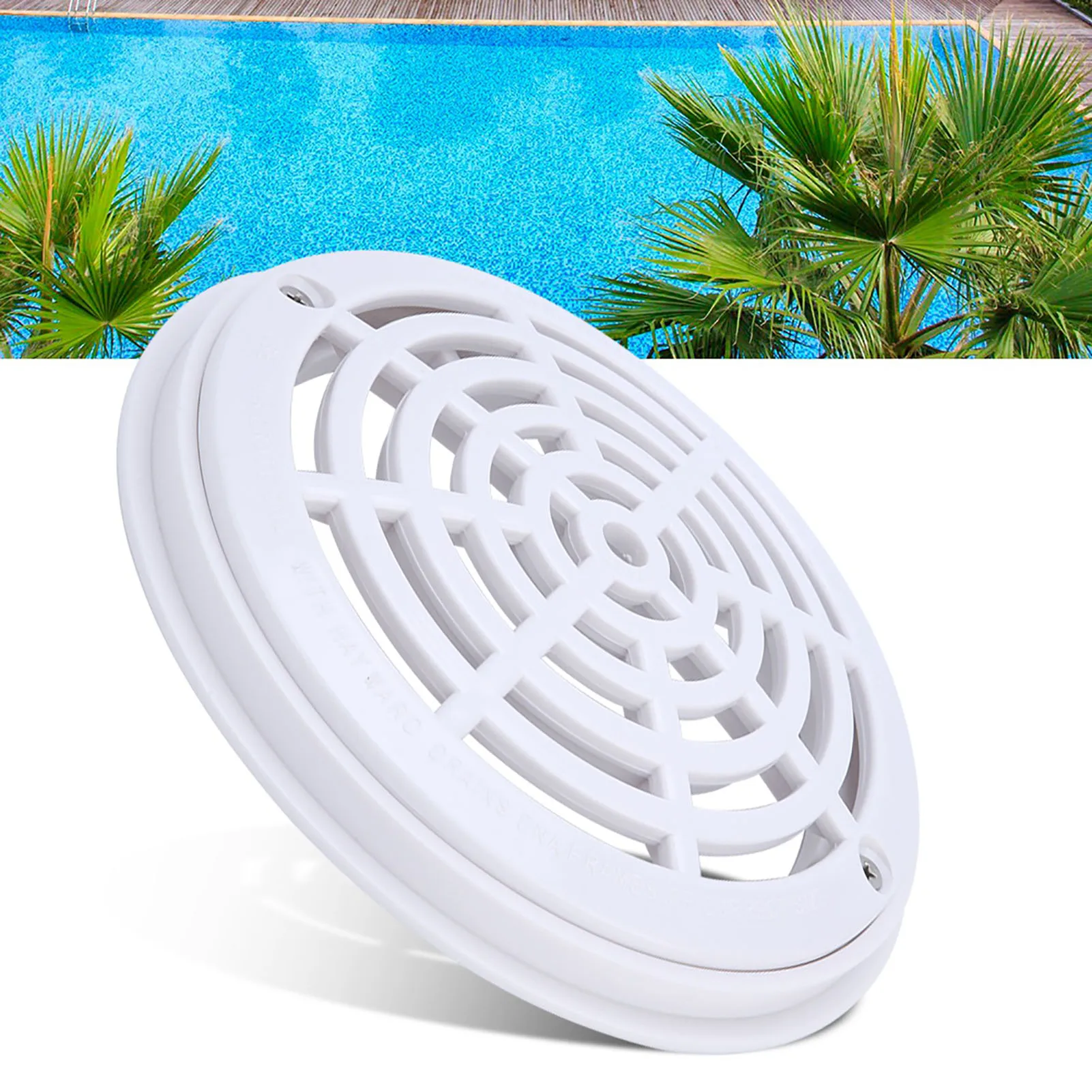 Swimming pool accessory 1Pc round main drain cover for pool replacement pipe fittings