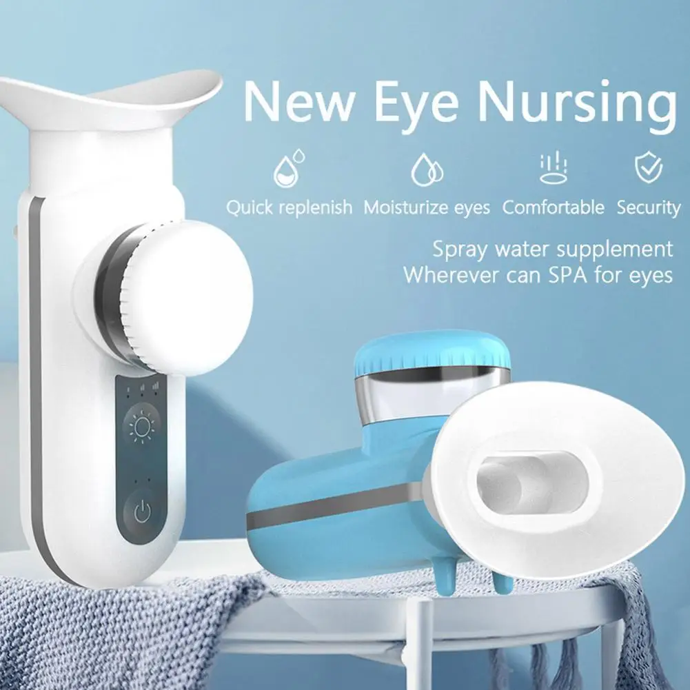 

Eye Care Nano Sprayer Face Humidifier Steam Machine Eye Instrument Atomization Color Moistening SPA Relieve Pure Fatigue V8J5