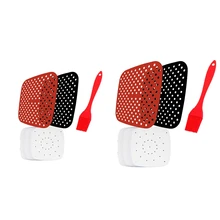 

Silicone Mat Kitchen Accessories Air Fryer Non-Stick Baking Mat Pastry Tools Accessories Bakeware Oil Mats