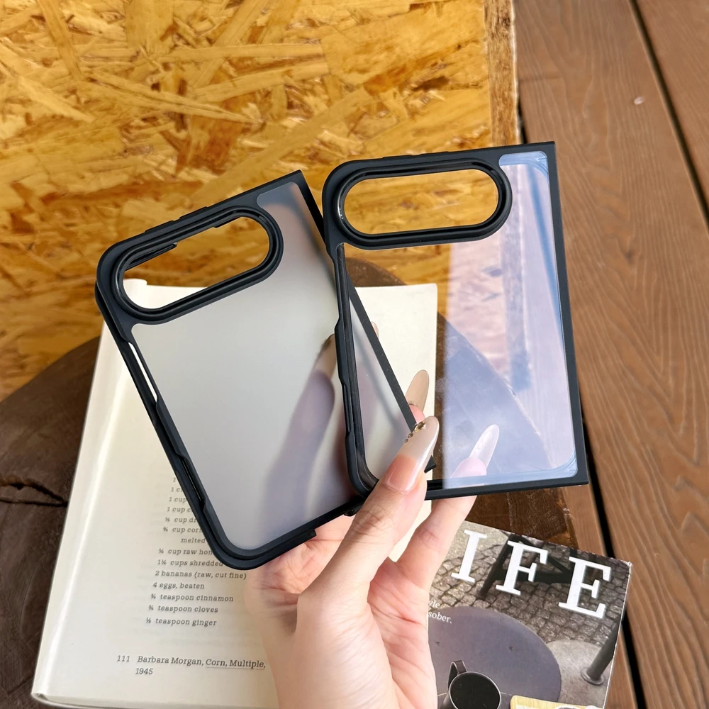 Luxury Translucent Matte Ultra-Thin Shockproof Case with Metal Connector