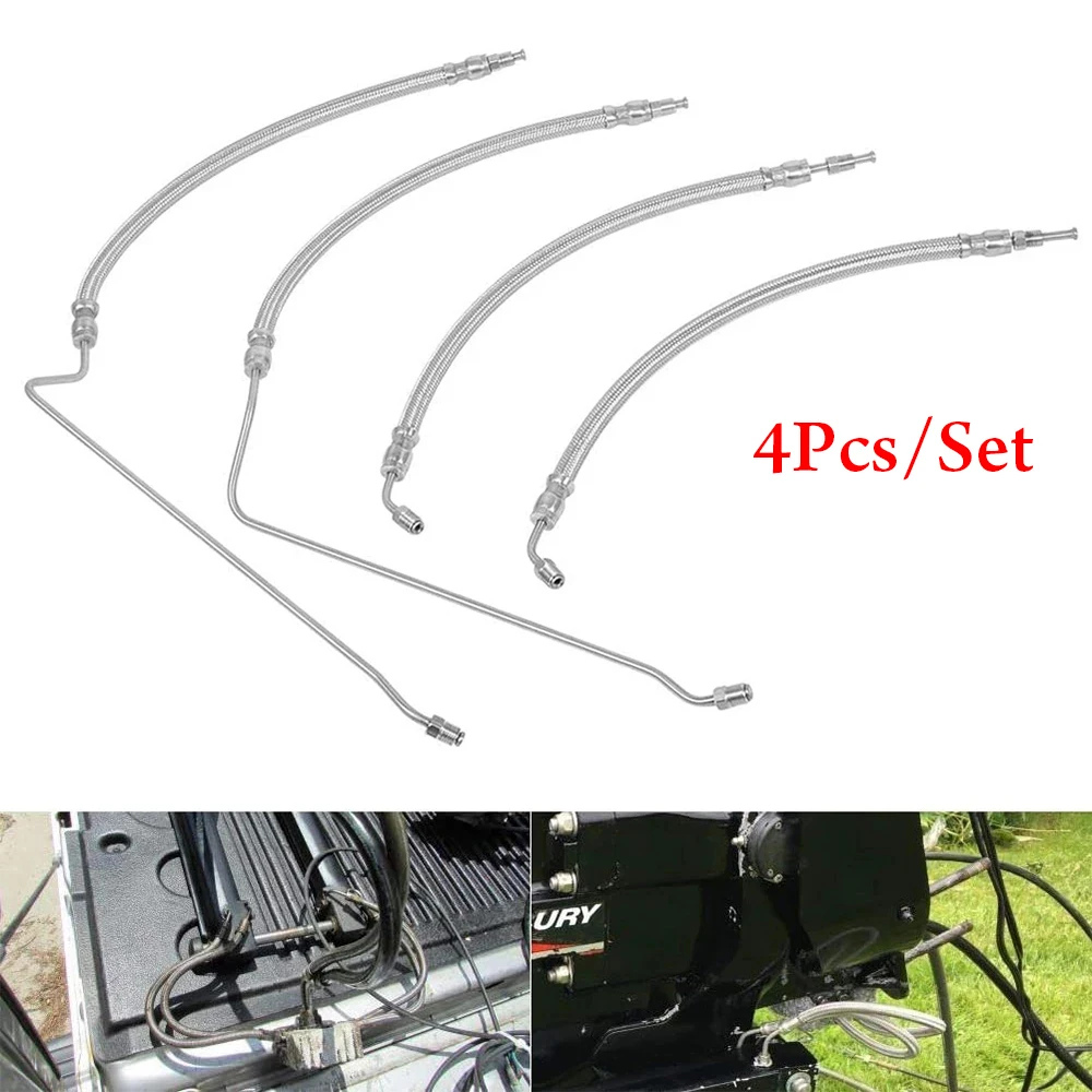 

MX Boat Trim Tilt hydraulic Ram Cylinder hose kit Fit for Mercruiser Alpha One I Gen I 16-3/16" and Gen Two II Yacht Accessories