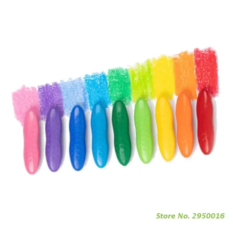 Pastelli A Forma Di Arachidi POSUCESS: 24 Colori Lavabili E Atossici Per Bambini 2-4 Anni, Facili Da Impugnare, Regalo Creativo