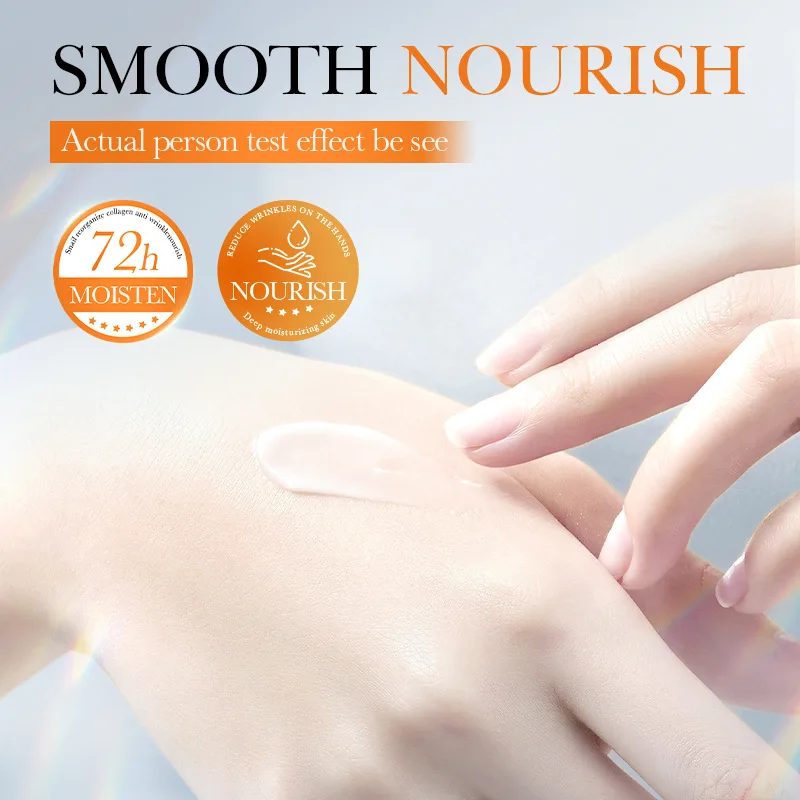 SADOER Snail Collagen Hand Cream Moisturizing Anti-aging Nourishing Anti Wrinkles Whitening Hands Skin Care Products
