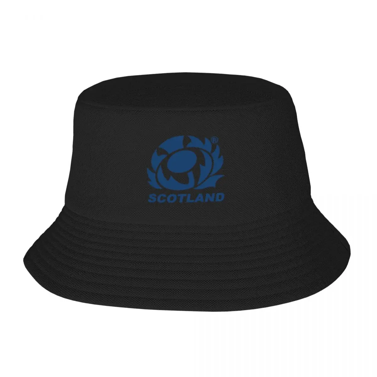 

Scotland Rugby team rugby logo Bucket Hat black Wild Ball Hat Golf Hat Man Women's Beach Hat Men's