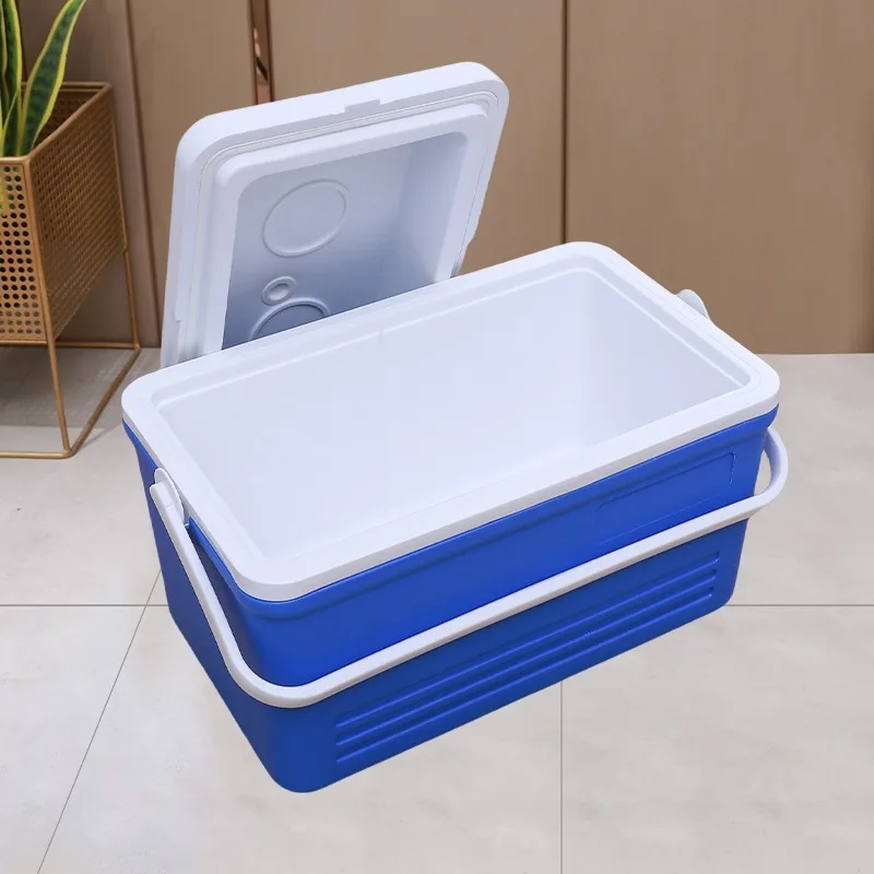 Portable 30L Outdoor Camping Picnic Ice Block Insulation Box Insulated Thermal Cooler Box